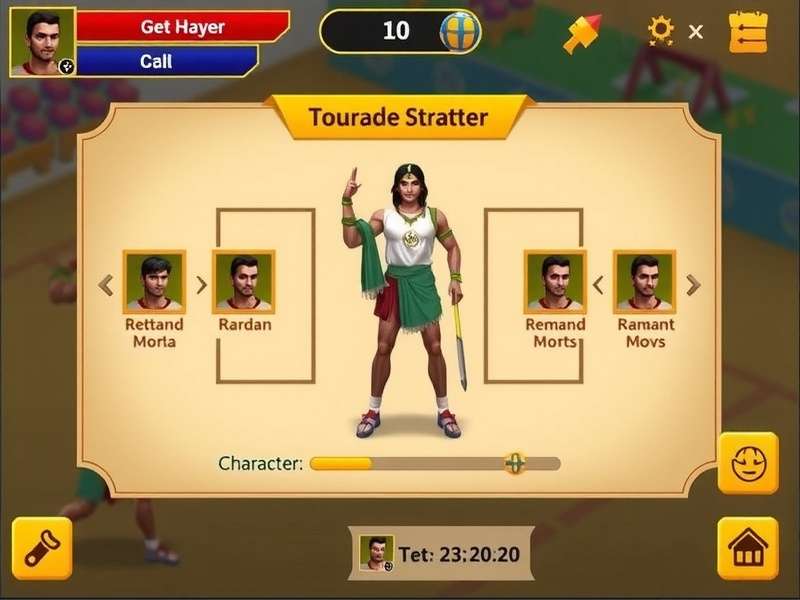 Volley Warriors Maha Bharat tournament screen